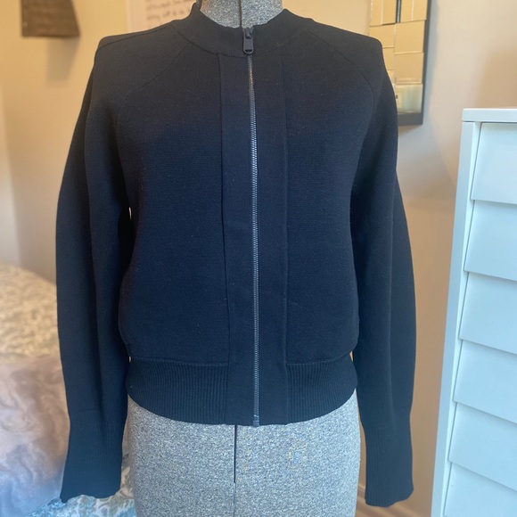 Athleta Bomber Sweater - Picture 2 of 8